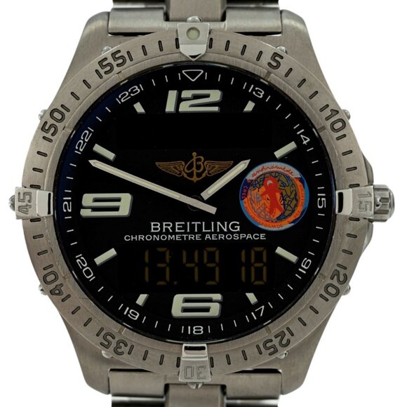 Breitling Men's 40mm Aerospace Limited Edition #15/20 Titanium Watch - Picture 6 of 8